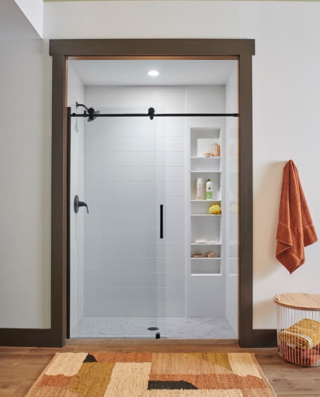 Modern shower design