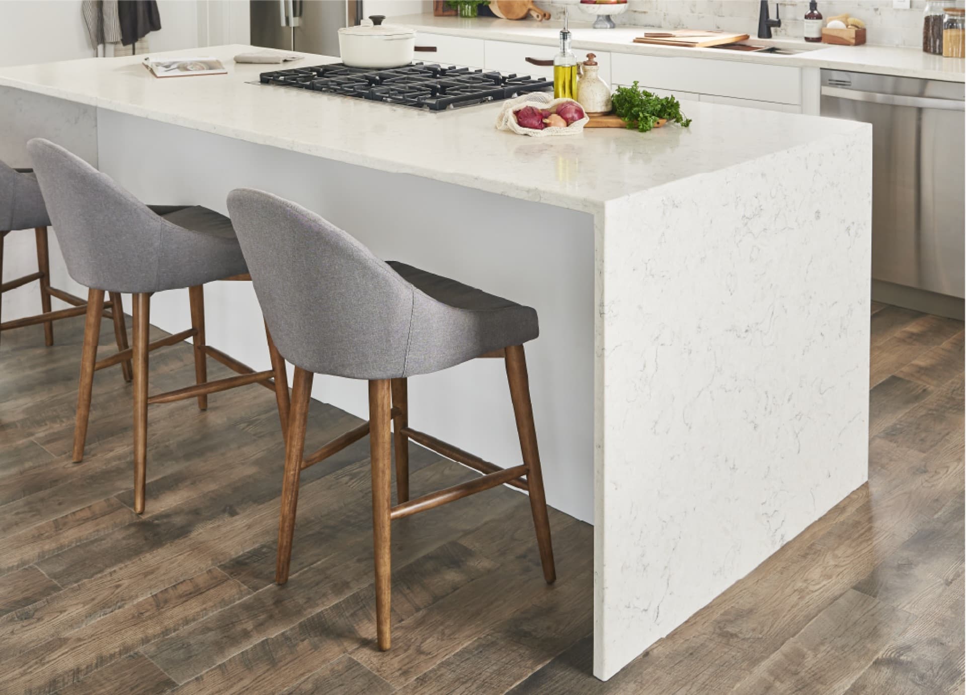 Beautiful kitchen with premium surfaces